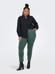 ONLY Spodnie w kolorze zielonym rozmiar: 50/L32. Zielone spodnie materiałowe damskie Only, bez wzorów, z materiału. Za 108.74 zł.