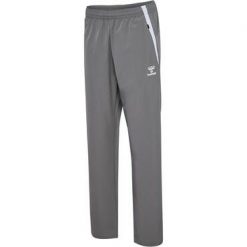 Spodnie sportowe dresowe damskie HUmmel Lead 2.0 Woven Pants. Szare spodnie sportowe damskie Hummel, s, bez wzorów, z dresówki, do piłki nożnej. Za 168.00 zł.