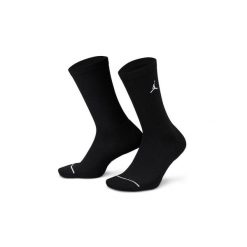 Skarpety sportowe Nike Jordan 3-pack. Czarne skarpetki damskie Nike, bez wzorów. Za 82.99 zł.