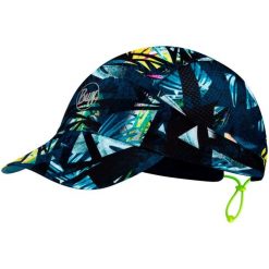 Czapka z daszkiem BUFF PACK RUN CAP IPE NAVY. Niebieskie czapki z daszkiem damskie Buff, bez wzorów. W wyprzedaży za 119.93 zł.