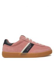 Guess Sneakersy FLPNOL LEP12 Różowy. Czerwone obuwie sportowe damskie Guess, ze skóry, bez zapięcia. Za 299.99 zł.