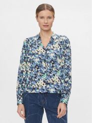 Pepe Jeans Koszula Ciria PL304836 Niebieski Regular Fit. Niebieskie koszule damskie Pepe Jeans, xs, bez wzorów, z jeansu, bez kołnierzyka, bez ramiączek. Za 219.99 zł.