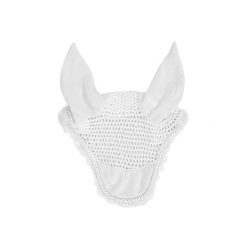 Czapka na muchy dla konia z sznurkiem Derby. Białe czapki damskie DERBY, bez wzorów. Za 66.65 zł.