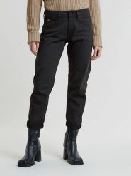G-Star Dżinsy "Kate" - Boyfriend fit - w kolorze czarnym rozmiar: W28/L32. Czarne jeansy damskie G-Star. Za 228.38 zł.
