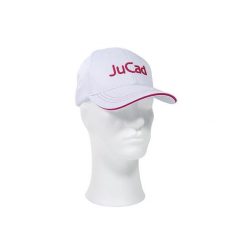 Wytrzymała czapka golfowa JuCad. Białe czapki damskie JUCAD, bez wzorów. Za 182.00 zł.