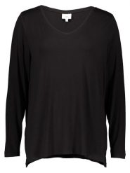 ONLY Koszulka w kolorze czarnym rozmiar: 42/44. Czarne koszulki damskie Only, bez wzorów, bez kołnierzyka, bez ramiączek. Za 69.91 zł.