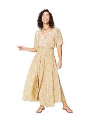 Aller Simplement Sukienka w kolorze żółtym rozmiar: 34-40. Żółte sukienki damskie Aller Simplement, bez wzorów, klasyczne, bez ramiączek. Za 60.99 zł.