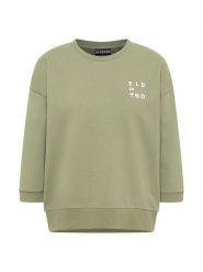 ELBSAND Bluza "Parvin" w kolorze zielonym rozmiar: L. Zielone bluzy damskie ELBSAND, l, bez wzorów, bez kaptura. Za 139.95 zł.