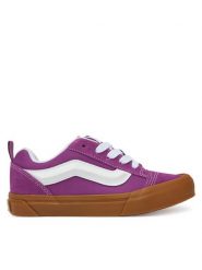 Vans Sneakersy Knu Skool VN000D2TE2T1 Fioletowy. Fioletowe buty sportowe dziewczęce Vans, bez wzorów, z materiału, bez zapięcia. Za 189.99 zł.