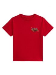 Polo Ralph Lauren T-Shirt 322A95734002 Czerwony Regular Fit. Czerwone t-shirty i koszulki chłopięce Polo Ralph Lauren, bez wzorów, z bawełny, bez kołnierzyka, bez ramiączek. Za 249.99 zł.