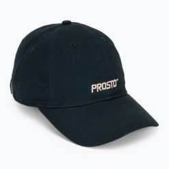 Czapka z daszkiem PROSTO Infinity. Niebieskie czapki z daszkiem damskie Prosto., bez wzorów, z bawełny. Za 94.99 zł.