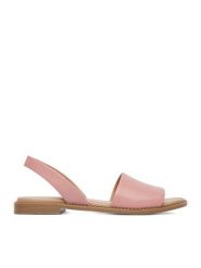 Lasocki Sandały CEO-EST-AFIONA-17 Różowy. Czerwone sandały damskie Lasocki, bez wzorów, ze skóry, bez obcasa, na płaskiej podeszwie, bez zapięcia. Za 139.99 zł.