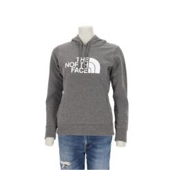 Second life - Bluza damska z kapturem The North Face szara - Jak nowy. Szare bluzy damskie The North Face, l, bez wzorów, z materiału, z kapturem. Za 127.76 zł.