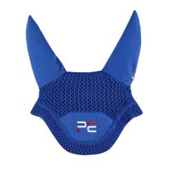 Krótka czapka dla konia Premier Equine Sport. Niebieskie czapki damskie PREMIER EQUINE, bez wzorów, z koronki. Za 223.50 zł.