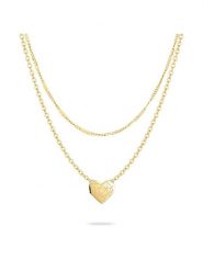 Liebeskind Pozłacany naszyjnik - dł. 46 cm rozmiar: onesize. Żółte naszyjniki damskie Liebeskind, pozłacane. Za 165.99 zł.