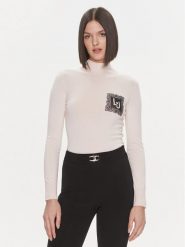 Liu Jo Sweter 5F3086 MS49I Różowy Regular Fit. Czerwone swetry klasyczne damskie Liu Jo, m, z wiskozy, bez kołnierzyka. Za 549.99 zł.
