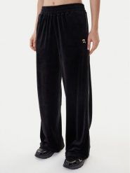 KARL LAGERFELD Spodnie dresowe B1W10022 Czarny Regular Fit. Czarne spodnie dresowe damskie KARL LAGERFELD, xxl, bez wzorów, z dresówki. Za 849.99 zł.