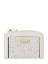 Guess Portfel 183063 Beżowy. Brązowe portfele damskie Guess, z aplikacjami. Za 264.99 zł.