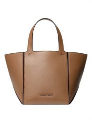 Michael Kors Skórzana torebka w kolorze karmelowym - 30 x 19 x 16 cm rozmiar: onesize. Brązowe torebki klasyczne damskie Michael Kors, z materiału, bez dodatków. Za 600.99 zł.