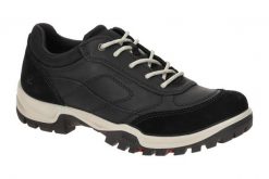 Damskie buty trekkingowe Ecco Xpedition III. Czarne obuwie trekkingowe damskie ECCO, z gumy, bez zapięcia. Za 489.75 zł.