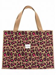 Zwillingsherz Shopper bag "Leo" w kolorze jasnobrązowym - 49 x 38 cm rozmiar: onesize. Brązowe shopper bag Zwillingsherz, bez wzorów, z materiału, na ramię, bez dodatków. Za 104.95 zł.