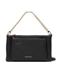 MICHAEL Michael Kors Torebka 32F5GJ6C8L Czarny. Czarne listonoszki damskie MICHAEL Michael Kors, bez wzorów, ze skóry, bez dodatków. Za 629.99 zł.