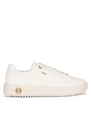 MEXX Sneakersy MI001010043W Biały. Białe obuwie sportowe damskie Mexx, ze skóry, bez zapięcia. Za 223.99 zł.