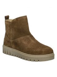 Josef Seibel Skórzane botki "Kelra 02" w kolorze jasnobrązowym rozmiar: 42. Brązowe botki damskie Josef Seibel, bez obcasa, bez zapięcia. Za 274.95 zł.