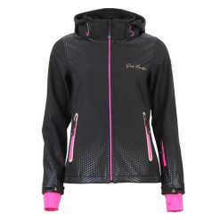 Damska polarowa kurtka z kapturem na zamek Peak Mountain Softshell. Czarne kurtki damskie Peak Mountain, na zimę, m, bez wzorów, z polaru, z kapturem. Za 289.00 zł.