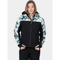 Kurtka Narciarska Damska Spyder Optimist. Czarne kurtki sportowe damskie Spyder, na zimę, bez wzorów, bez kaptura. W wyprzedaży za 1,359.20 zł.