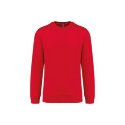 Bluza z okrągłym dekoltem Kariban. Szare bluzy damskie KARIBAN, xl, bez wzorów, z bawełny, bez kaptura. Za 218.50 zł.