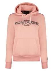 Maison Montaigne Bluza "Gontaigne" w kolorze jasnoróżowym rozmiar: XL. Różowe bluzy damskie Maison Montaigne, xl, bez wzorów, z kapturem. Za 92.21 zł.