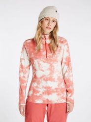 Bluza damska Protest PRTDAHLIAY 1/4 zip top. Białe bluzy damskie Protest, na zimę, m, bez wzorów, z materiału, bez kaptura. Za 169.99 zł.