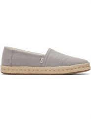 TOMS Espadryle w kolorze szarym rozmiar: 37. Szare espadryle damskie TOMS, bez wzorów, bez obcasa. Za 228.38 zł.
