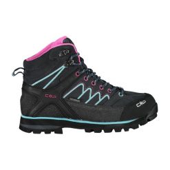 Damskie buty trekkingowe w średnim wieku CMP Moon waterproof. Niebieskie obuwie trekkingowe damskie CMP, bez zapięcia. Za 359.99 zł.