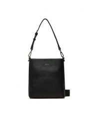 Calvin Klein Torebka Ck Must Small Bucket_Caviar K60K613129 Czarny. Czarne torebki klasyczne damskie Calvin Klein, ze skóry, bez dodatków. Za 299.99 zł.