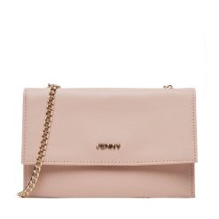 Torebka JENNY. Czerwone torebki wieczorowe damskie Jenny, bez wzorów, bez dodatków. Za 69.99 zł.