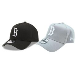 Czapka bejsbolowa Boston Red Sox 9Forty. Białe czapki z daszkiem damskie New Era, bez wzorów. Za 231.50 zł.