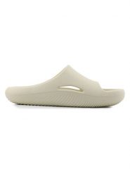 Crocs Klapki "Mellow" w kolorze beżowym rozmiar: 37/38. Brązowe klapki damskie Crocs, bez wzorów, z otwartym noskiem, bez obcasa, bez zapięcia. Za 127.95 zł.
