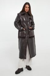 Płaszcz damski skórzany dwustronny DIEGO M. Płaszcze damskie DIEGO M, m, bez wzorów, bez kaptura. Za 10,109.00 zł.