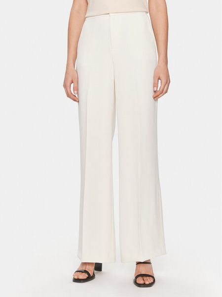 TWINSET Spodnie materiałowe 241TP2130 Écru Wide Leg. Spodnie materiałowe damskie Twinset, bez wzorów, z materiału. Za 829.99 zł.