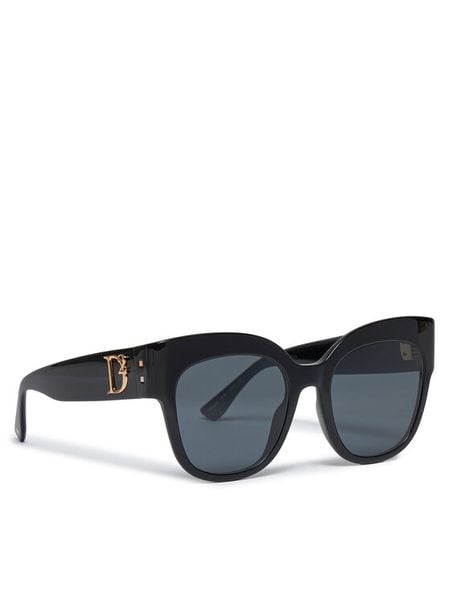 Dsquared2 Okulary przeciwsłoneczne D2 0097/S 80753IR Czarny. Czarne okulary przeciwsłoneczne damskie Dsquared2. Za 429.99 zł.