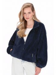 Schmuddelwedda Kurtka polarowa w kolorze granatowym rozmiar: XL. Niebieskie kurtki damskie Schmuddelwedda, xl, bez wzorów, z polaru, bez kaptura. Za 165.99 zł.