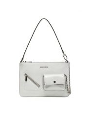 MICHAEL Michael Kors Torebka Jet Set 32S6SJ6F6L Biały. Białe torebki wieczorowe damskie MICHAEL Michael Kors, bez wzorów, ze skóry, bez dodatków. Za 739.99 zł.