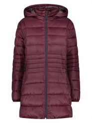 CMP Płaszcz pikowany w kolorze bordowym rozmiar: 40. Różowe płaszcze damskie CMP, s, bez wzorów, bez kaptura. Za 284.15 zł.