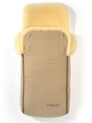 Hofbrucker Śpiworek "Luxus" w kolorze beżowym - 95 x 34 cm rozmiar: onesize. Brązowe akcesoria do wózków Hofbrucker. Za 770.51 zł.