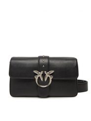 PINKO Torebka Love One Classic Slouchy Fl PE 25 PLTT 104524 A0QO Czarny. Czarne torebki klasyczne damskie Pinko, ze skóry, bez dodatków. Za 1,579.00 zł.