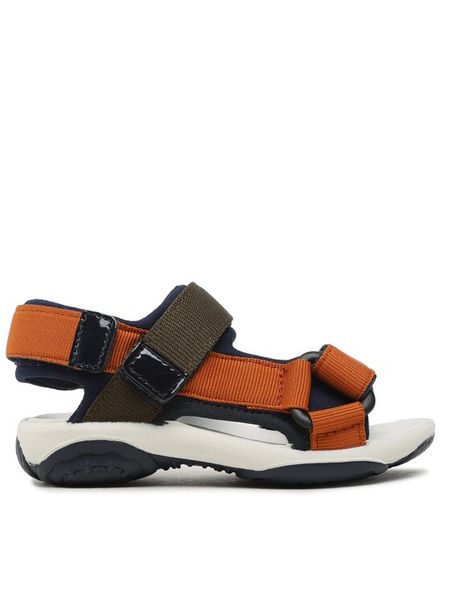 Primigi Sandały 3882411 M Niebieski. Niebieskie sandały dziewczęce Primigi, z materiału, bez obcasa, bez zapięcia. Za 279.99 zł.