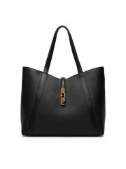 Furla Torebka Goccia L WB01788 BX3353 CN O6000 Czarny. Czarne torebki klasyczne damskie Furla, ze skóry, bez dodatków. Za 1,439.00 zł.