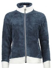 Peak Mountain Kurtka polarowa "Achef" w kolorze morskim rozmiar: XL. Zielone kurtki damskie Peak Mountain, xl, bez wzorów, z polaru, bez kaptura. Za 131.43 zł.